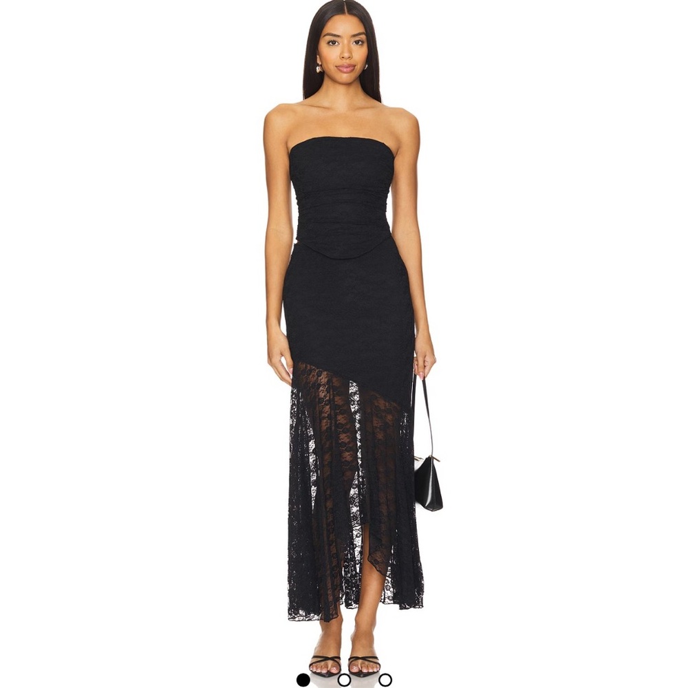 MORE TO COME Nylah Maxi Set in Black